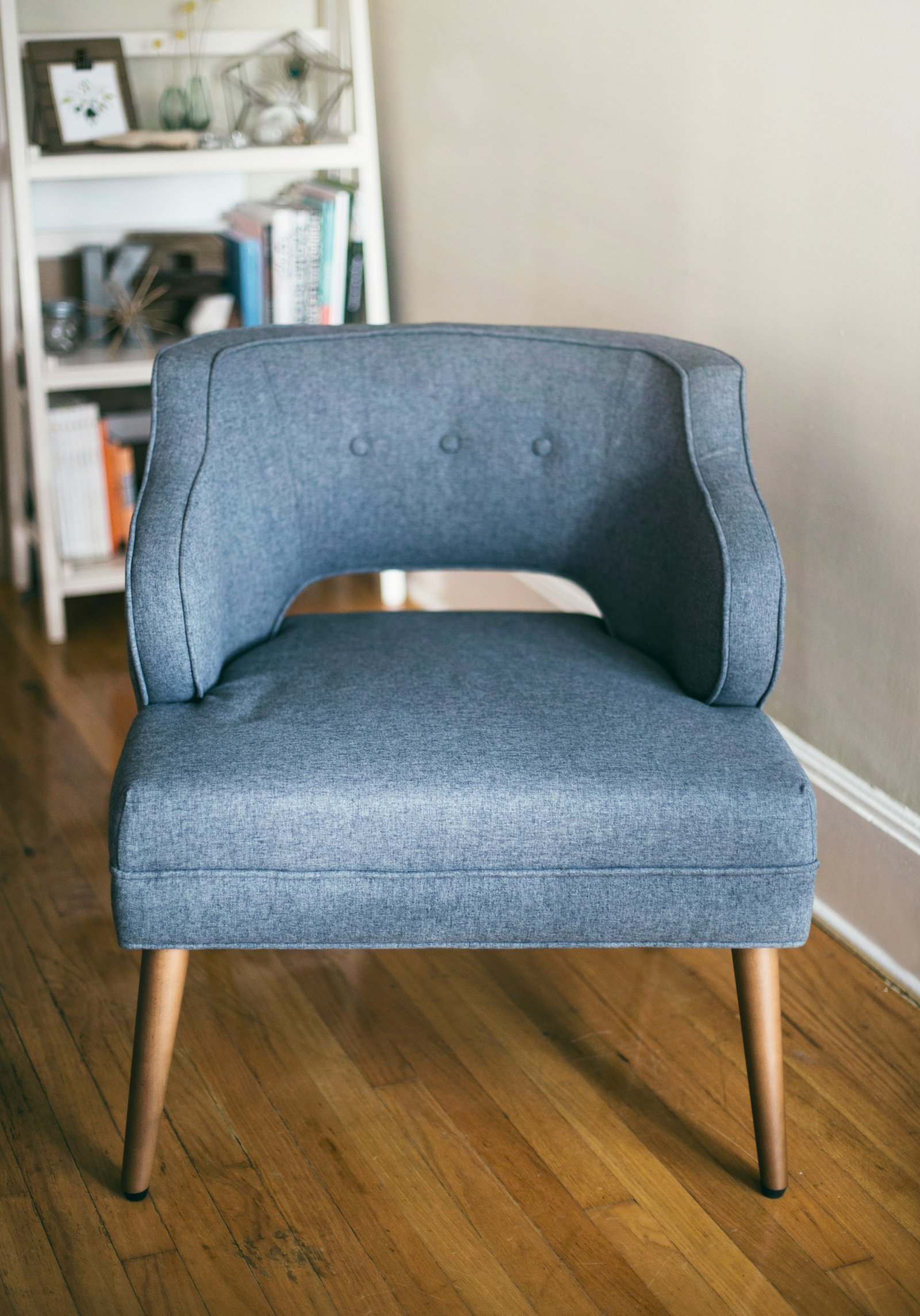 Modern Blue Accent Chair